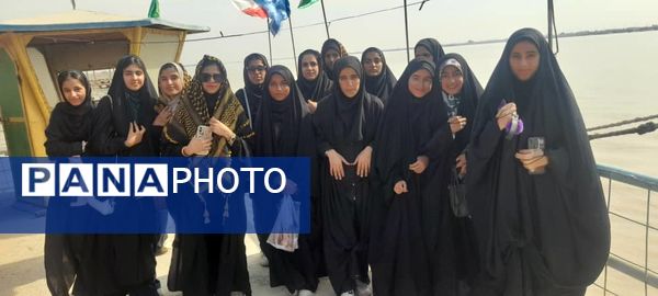 دانش‌آموزان شهرستان‌های جنوبی کرمان در سفر به اهواز از یادمان‌های دفاع مقدس