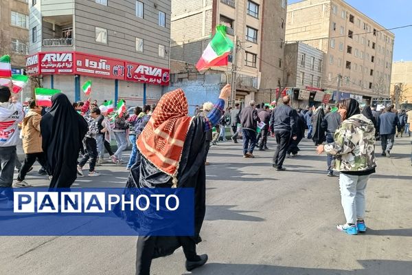 راهپیمایی مردمی به شکرانه پیروزی مردم قهرمان غزه و جبهه مقاومت