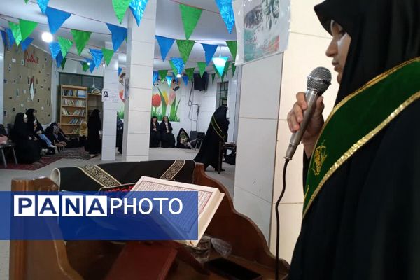 مراسم یاد بود شهدای خانم هشت سال دفاع مقدس در شهرستان رباط کریم