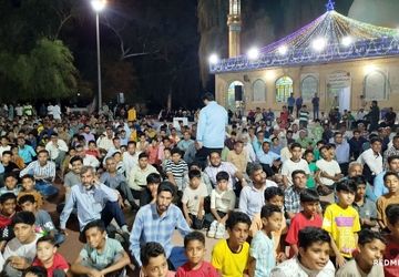 در ولادت حضرت امام رضا(ع) رودان غرق در شادی و سرور شد