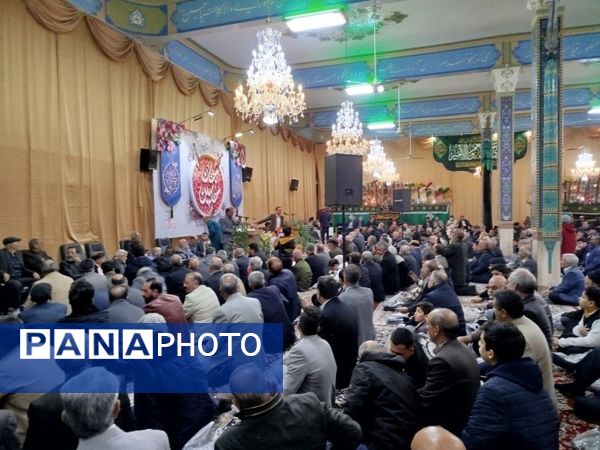  شب شعر به مناسبت ولادت حضرت امام حسین (ع) در محل حسینیه شهرستان کاشمر 