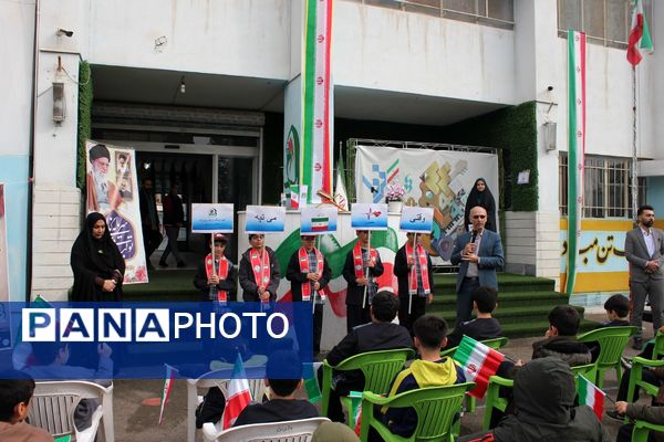  افتتاح جشنواره «امید فردا» در مدرسه شاهد ده دی ورامین
