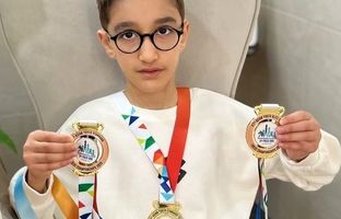 نابغه ۹ ساله شطرنج: هدفم کسب ‌عنوان استاد فیده است/ ناداوری، طلای جهانی را از من گرفت