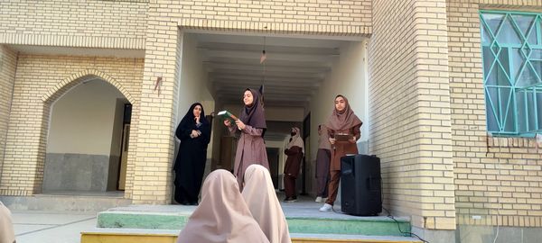 بزرگداشت روز حافظ در مدرسه فروغ رضوان