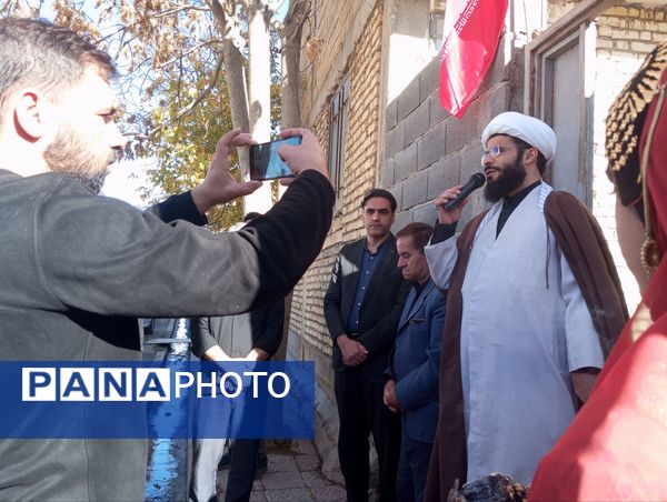 گرامیداشت ایام فاطمیه در گلزار شهدای ششبهره 