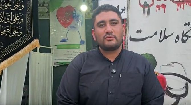 واکنش مردم به حضور رهبر انقلاب در مراسم عزاداری سید و سالار شهیدان