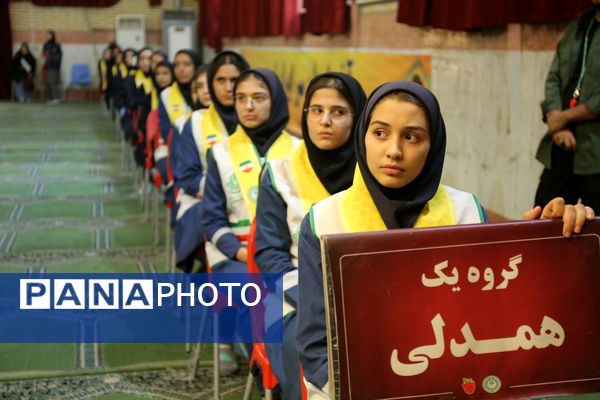 پیش اردوی ملی پیشتازان دختر سازمان دانش‌آموزی آذربایجان شرقی