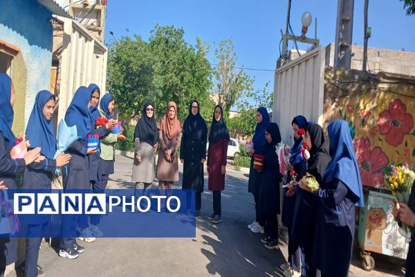 جشن روز معلم در مدرسه نمونه دولتی فدک