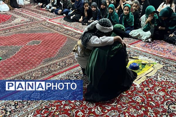 «نجما» در عزای امام حسن مجتبی (ع) به اشک نشست