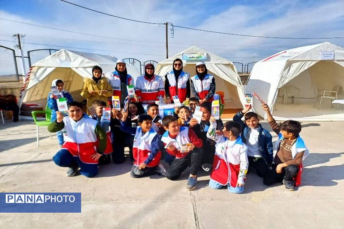 حضور تیم سحر هلال‌احمر شیروان در مانور اضطراری شهرستان فاروج