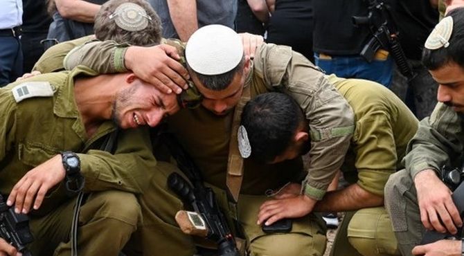 افزایش تلفات ارتش اشغالگر صهیونیستی در غزه به ۹۰۰ تن
