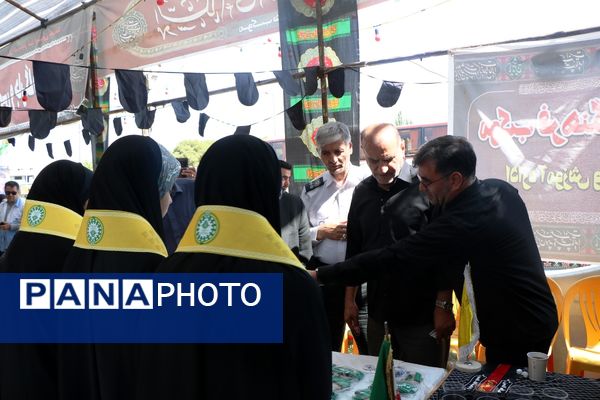 بازدید مشاور وزیر از موکب‌های سازمان دانش‌آموزی آذربایجان غربی