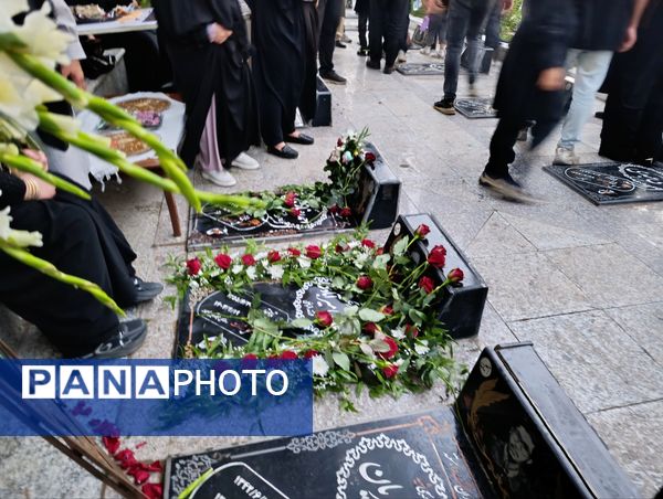 اولین سالگرد شهید محرم هادی میرآبادی بر سر مزارش برگزار شد  