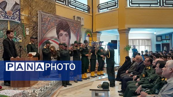 صدای ایثار در مدرسه سعادت طنین‌انداز شد؛ برگزاری یادواره شهدای دانش‌آموز انقلاب اسلامی