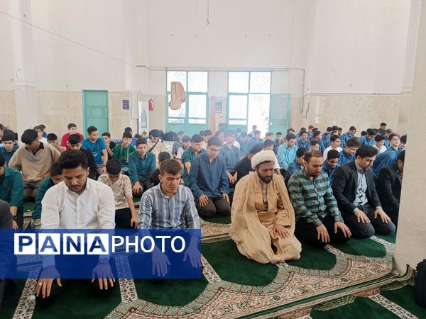 برگزاری مراسم طلیعه بندگی ، جشن تکلیف پسران ملاردی در اردوگاه شهید محمد منتظری