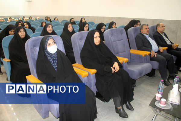 پنجمین سالگرد شهادت حاج قاسم سلیمانی در آموزش و پرورش استان بوشهر 