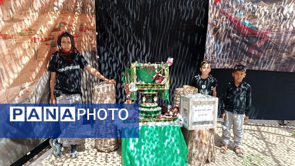 تعزیه‌خوانی روز عاشورا در روستای سلطان میدان خراسان رضوی