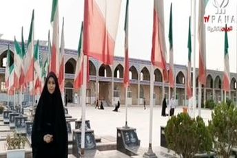 حرکت دسته عزای دختران حاج قاسم راوند کاشان در سومین روز از محرم‌الحرام