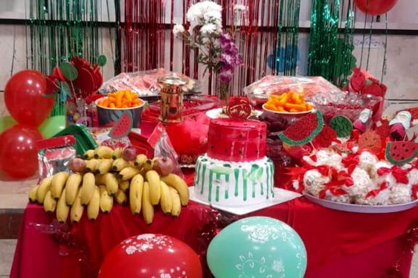 یلدای ایرانی در مدرسه نشر علم ورامین