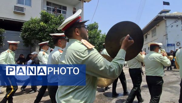 قائمشهر به سوگ شهید محمد حیدری قادیکلایی