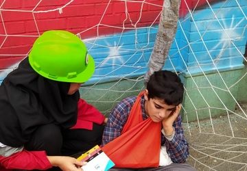  مانور زلزله در مدارس پیشوا با همکاری نهادهای امدادی برگزار شد