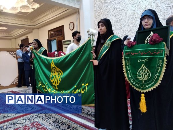 شادپیمایی و تجمع بزرگ دختران فاطمی در سومین حرم اهل بیت(ع)