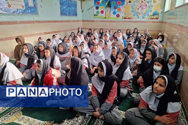 عزاداری حضرت فاطمه الزهرا(س) در مدارس جانبازان کربلا و ایران تایر اسلامشهر