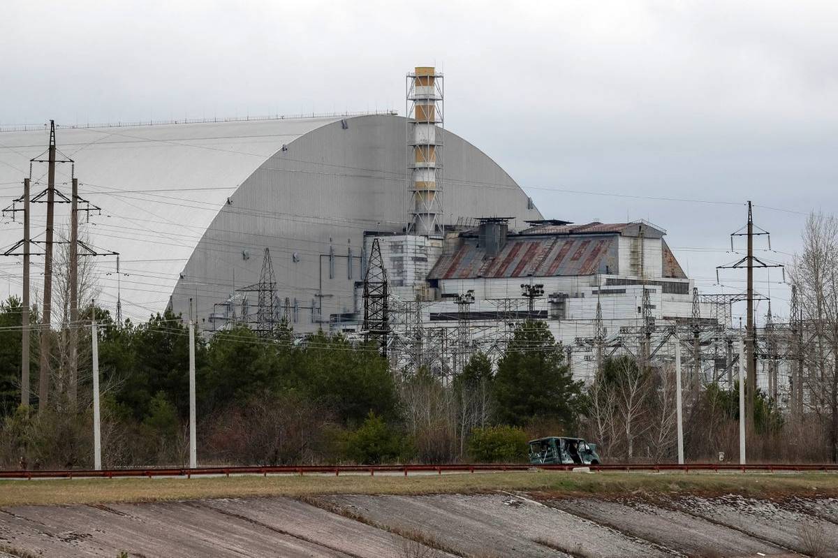 آژانس بین‌المللی انرژی اتمی: سپر حفاظتی نیروگاه هسته‌ای چرنوبیل آسیب دیده است