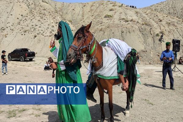 مراسم تعزیه خوانی اربعین حسینی در شهر نیشابور