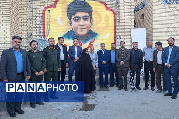 ایین بزرگداشت دانش‌آموز شهید حمله تروریستی شاهچراغ(ع)