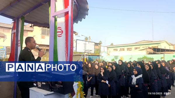 معارفه فرمانده بسیج دانش‌آموزی در کردکوی