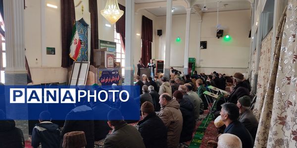 برگزاری نماز جمعه و جشن پیروزی مقاومت مردم غزه و جبهه مقاومت در شهر تیتکانلو 