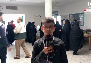 حضور گروه پزشکان جهادی در مدرسه انصارالحسین(ع) شهر جعفریه 