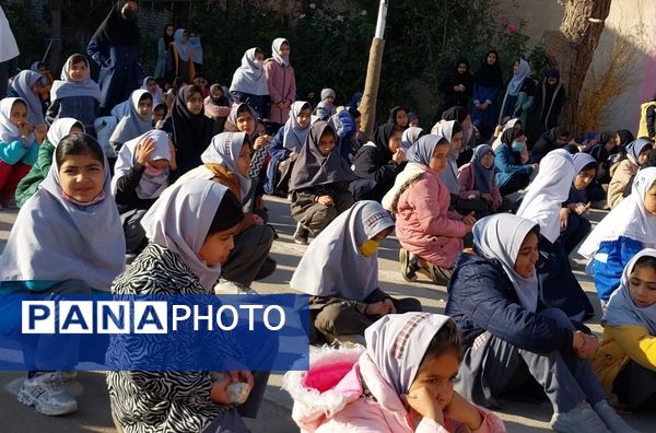 مراسم شهادت حضرت فاطمه (س) در دبستان شهید نجفی فدافن کاشمر