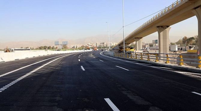 بازگشایی دسترسی شمال به جنوب بزرگراه آیت‌الله سعیدی