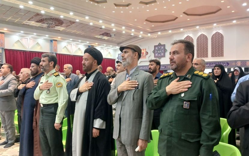 مراسم بزرگداشت اربعین شهدای اقتدار در یاسوج 