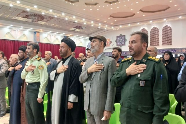 مراسم بزرگداشت اربعین شهدای اقتدار در یاسوج 