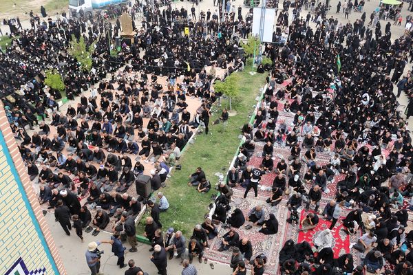 پیاده روی جاماندگان اربعین حسینی در اردبیل (2)