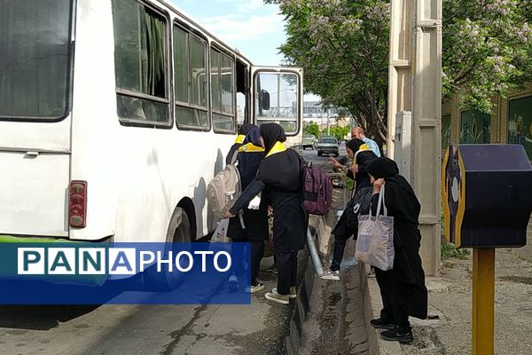 اردوی مهارتی تشکیلاتی پیشتازان دختر مقطع متوسطه اول ناحیه سه شیراز 