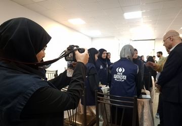حضور مسئولان استانی در دومین روز مانور رسانه‌ای پانا