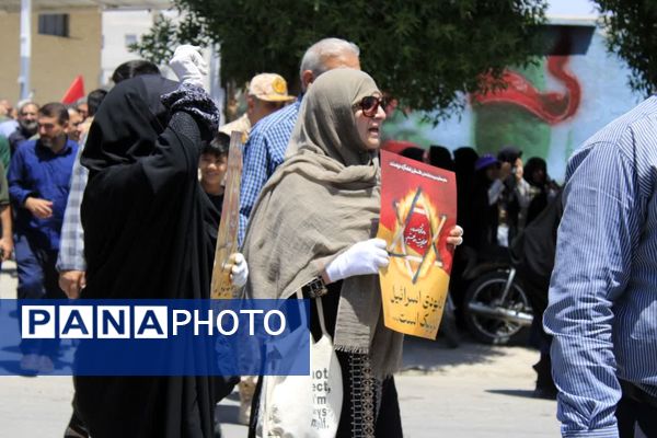 راهپیمایی جمعه نصر و خشم در گچساران