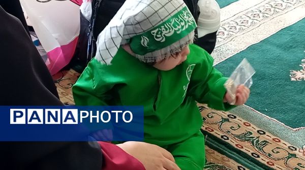 سربازان کوچک امام زمان در همایش شیرخوارگان حسینی شهرستان بن