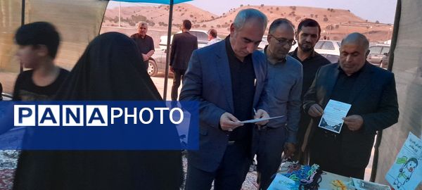 برپایی غرفه فرهنگی هنری موکب حضرت قاسم ابن الحسن(ع) شهرستان هلیلان
