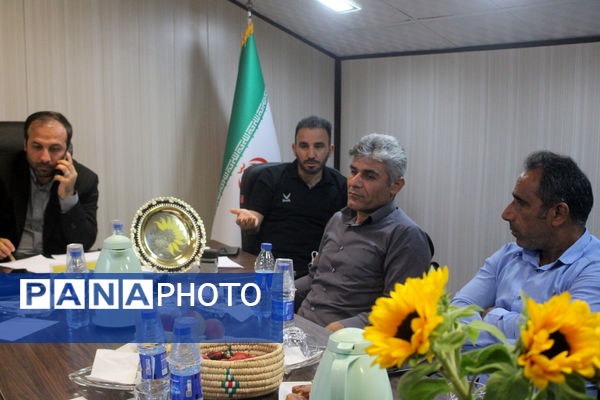 جلسه برنامه ریزی مسابقات و جشنواره های هیئت ورزش روستایی و بازی های بومی محلی استان بوشهر