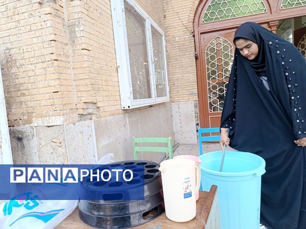 سوگ خورشید خراسان در حاجی‌آباد عزاداری شهادت امام رضا(ع)