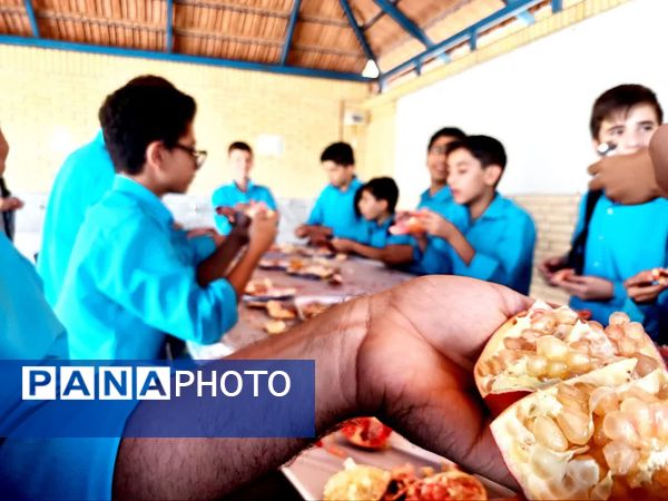 جشن صد دانه یاقوت در دبیرستان لقمان حکیم اشکذر 