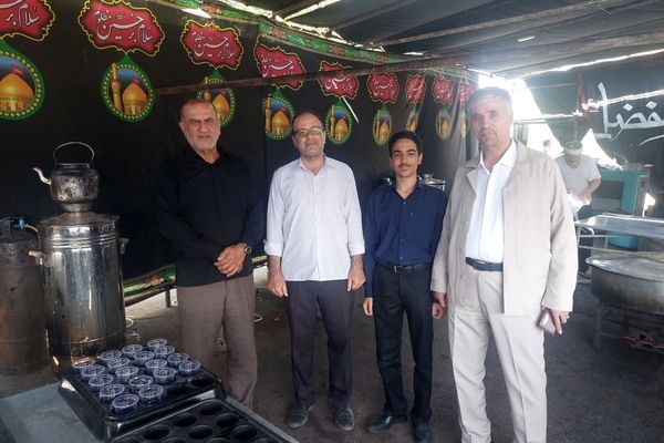 بازدید مشاور تشکیلاتی وزیر آموزش‌وپرورش و معاون فعالیت‌های دانش‌آموزی سازمان دانش‌آموزی از موکب «عشاق‌الحسین»