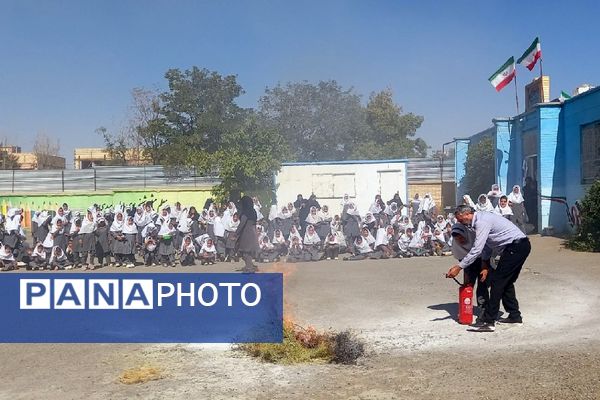 بزرگداشت روز آتش نشانی در فریمان