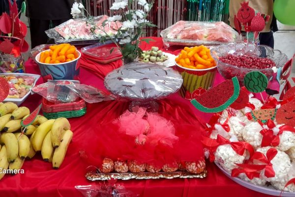 یلدای ایرانی در مدرسه نشر علم ورامین