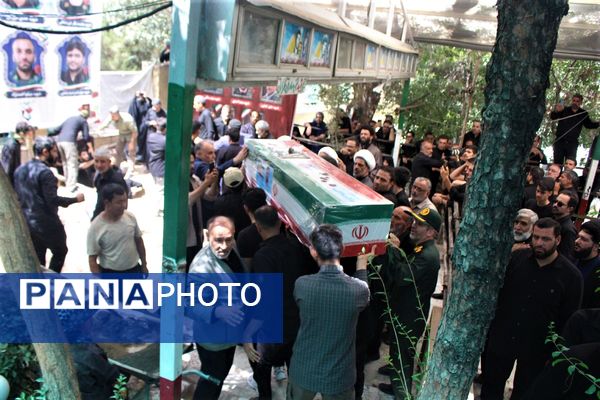 جلوه‌های حزن و خشم در مراسم تشییع شهدا